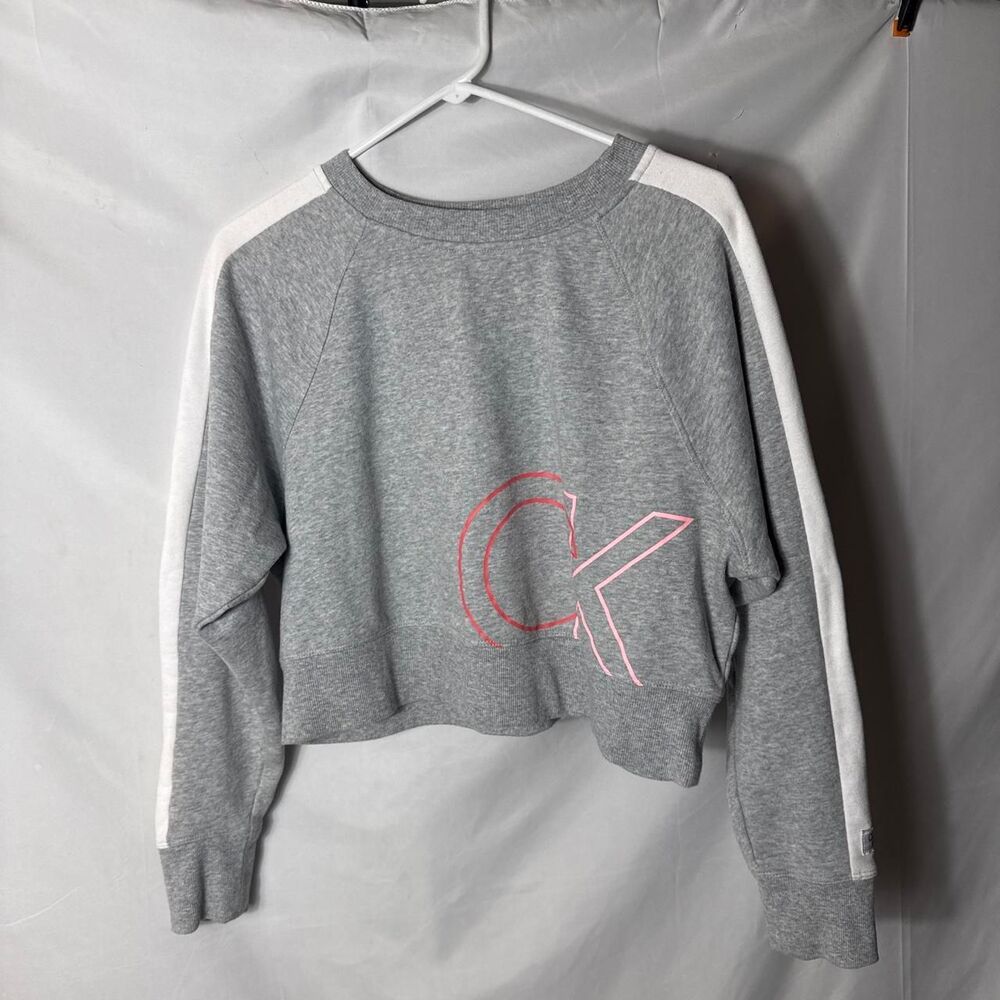 Calvin-klein Women's Grey Sweatshirt